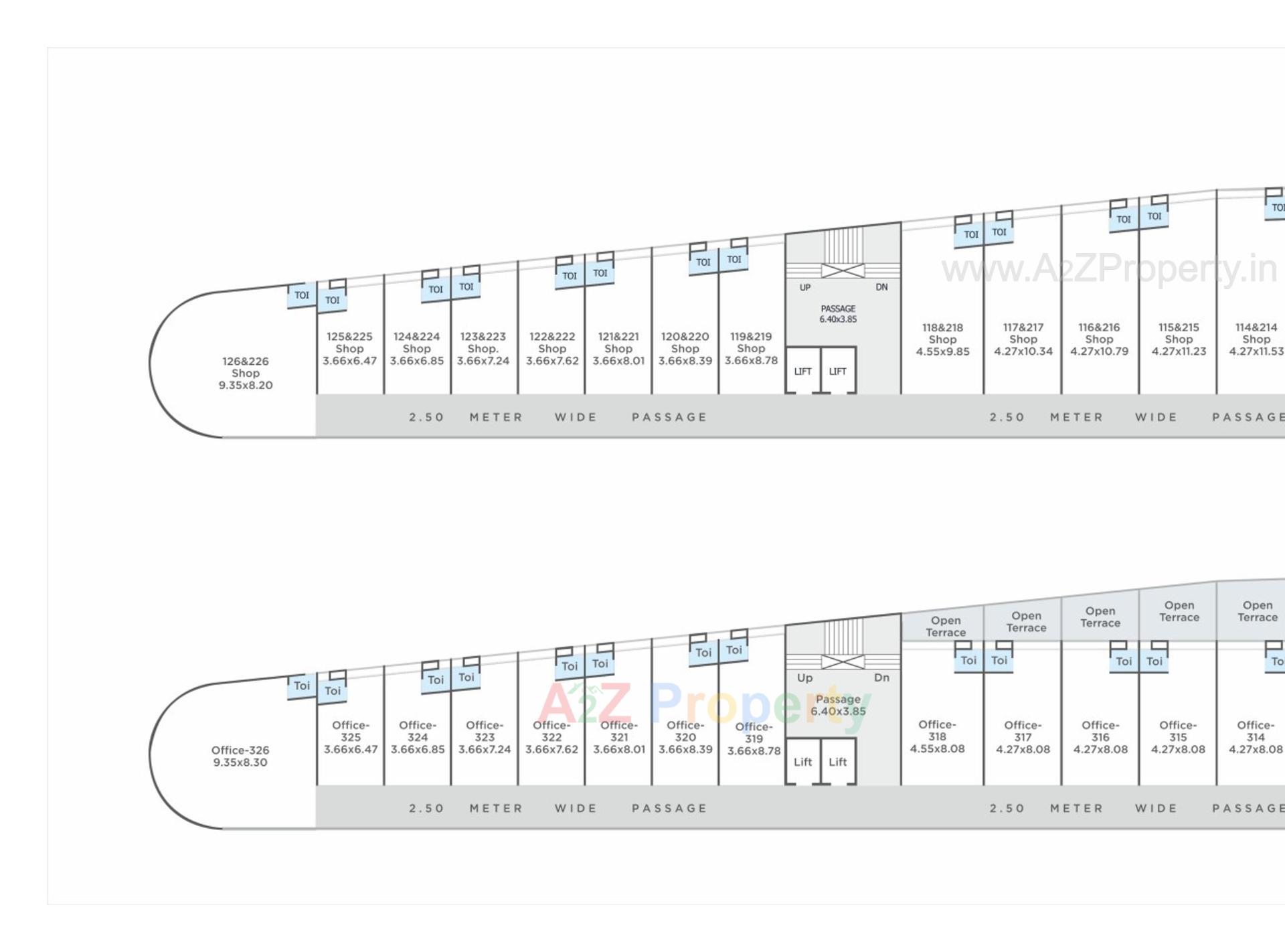 Layout of real estate project Darshanam Crossroad located at Danteshwar, Vadodara, Gujarat
