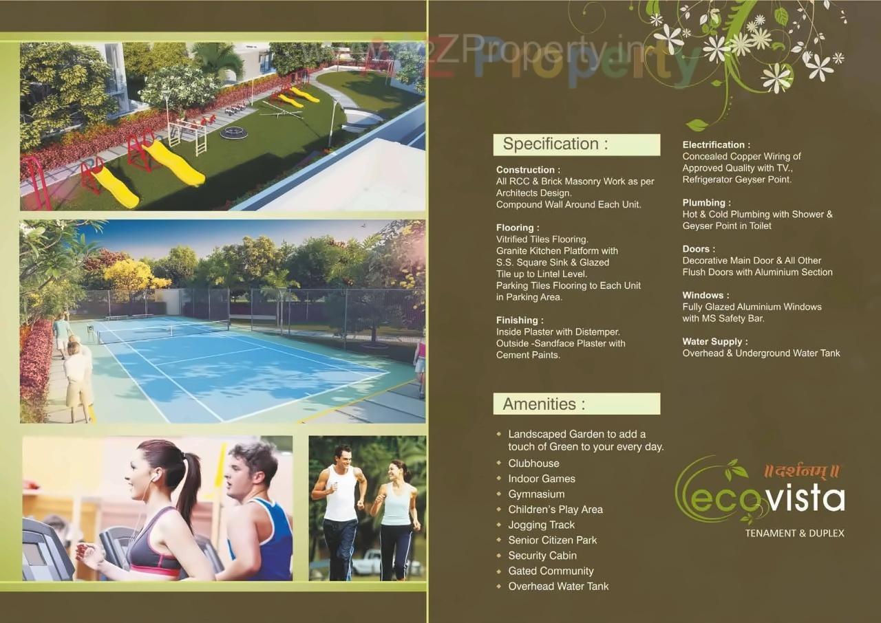  of real estate project Darshanam Ecovista located at Tarsali, Vadodara, Gujarat