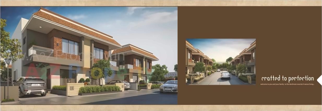 3D Elevation of real estate project Darshanam Exotica Ii located at Undera, Vadodara, Gujarat