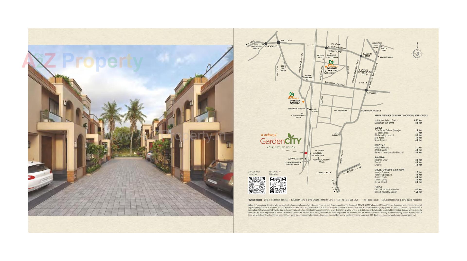  of real estate project Darshanam Garden City located at Maneja, Vadodara, Gujarat