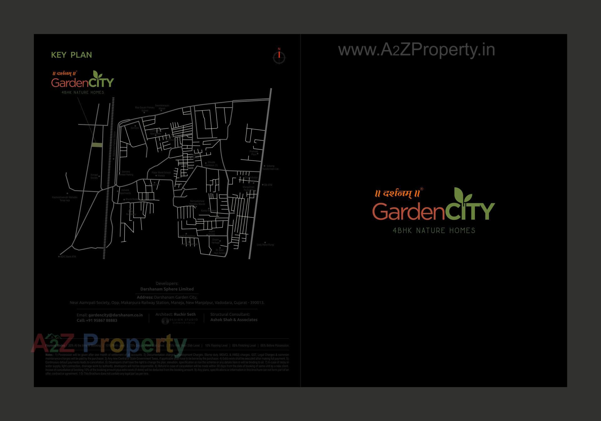  of real estate project Darshanam Garden City located at Maneja, Vadodara, Gujarat