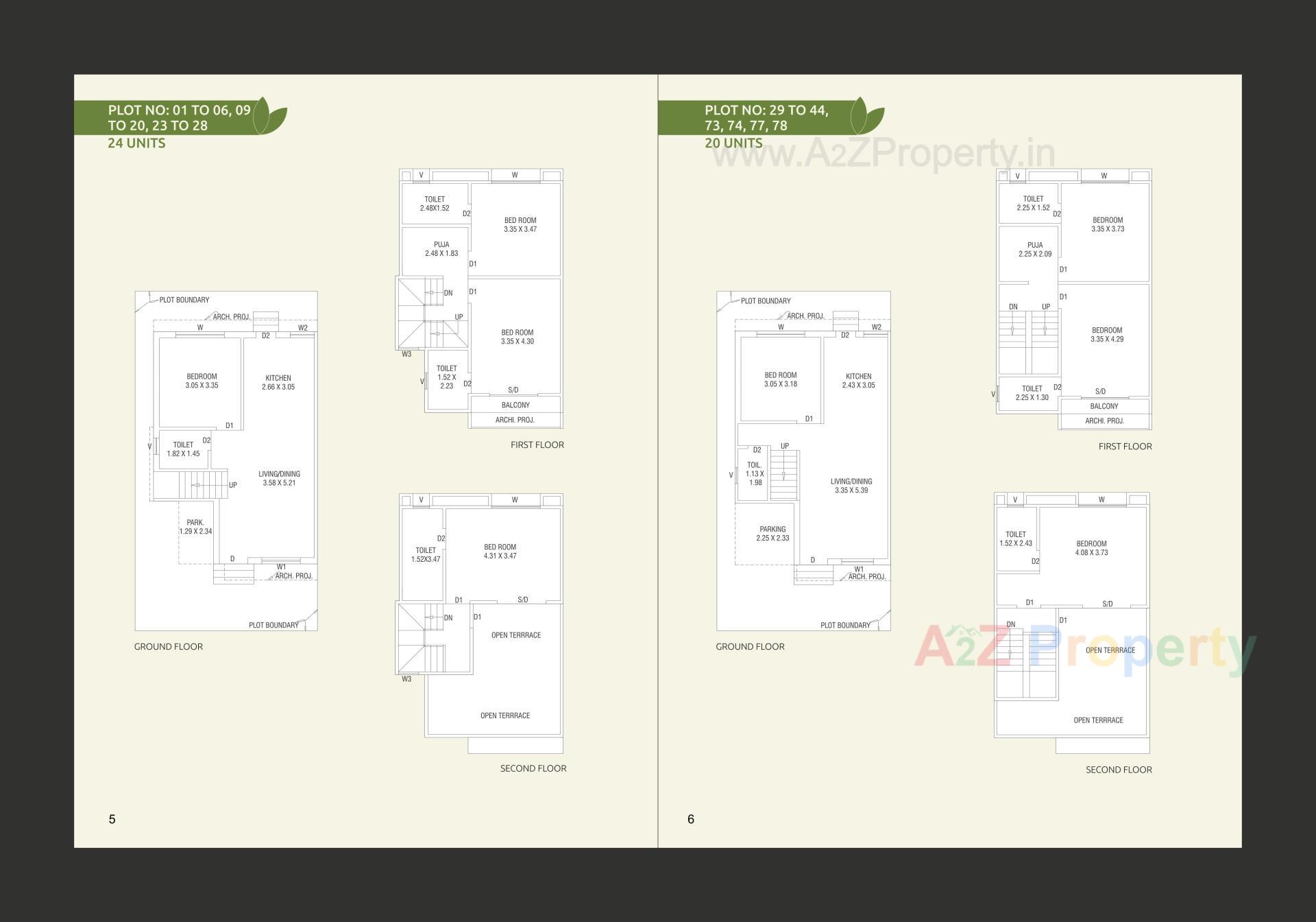 Layout of real estate project Darshanam Garden City located at Maneja, Vadodara, Gujarat