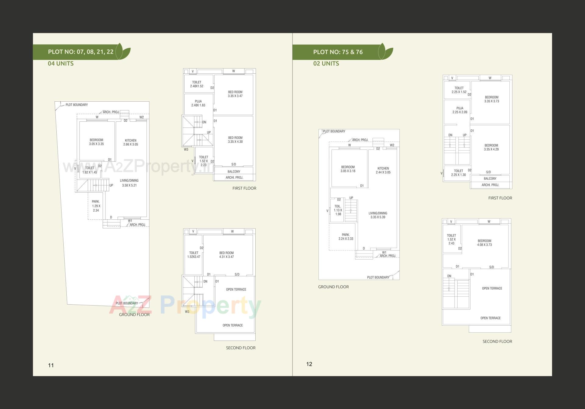 Layout of real estate project Darshanam Garden City located at Maneja, Vadodara, Gujarat