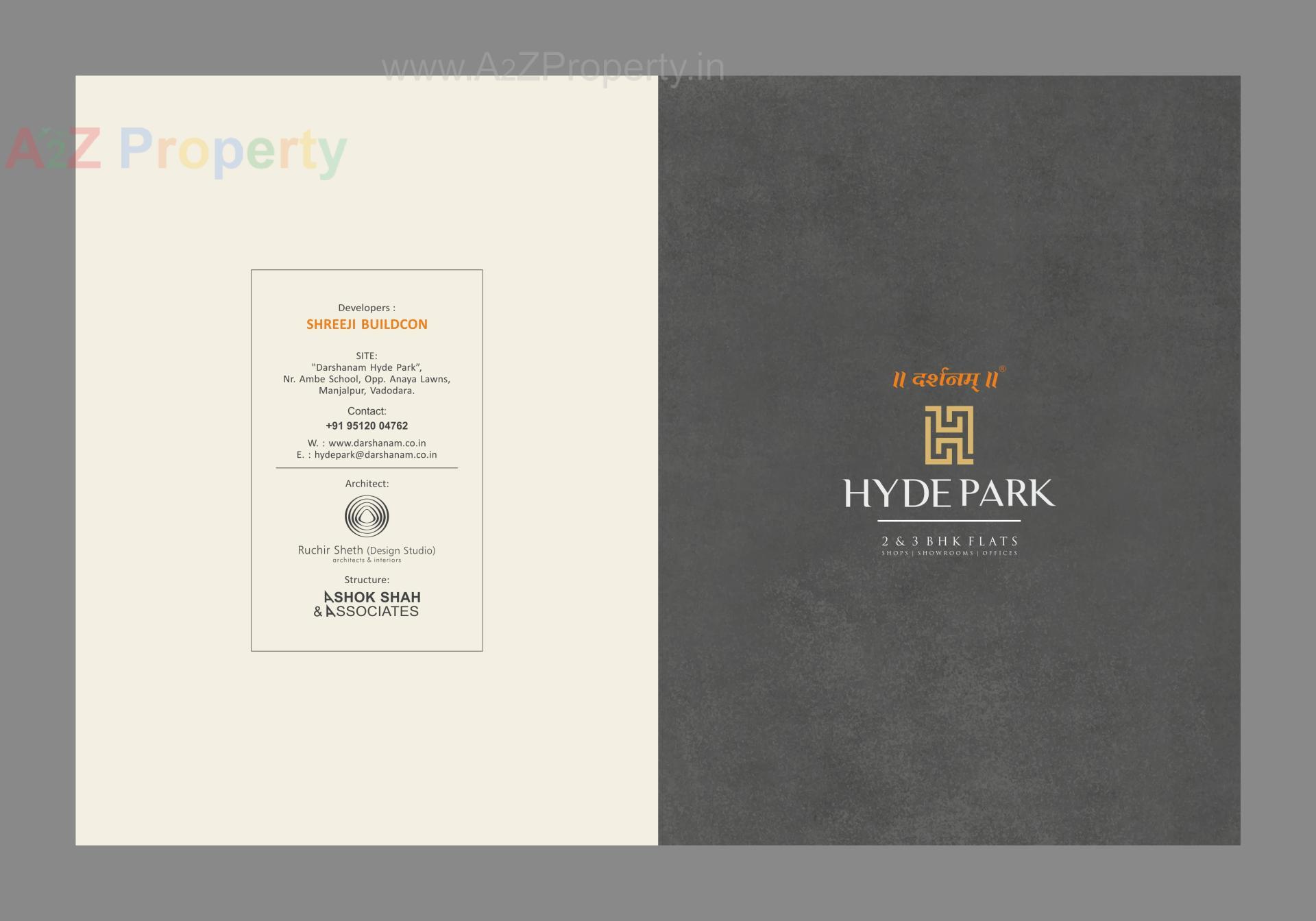  of real estate project Darshanam Hyde Park located at Manjalpur, Vadodara, Gujarat