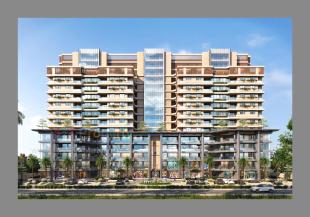 Elevation of real estate project Darshanam Hyde Park located at Manjalpur, Vadodara, Gujarat