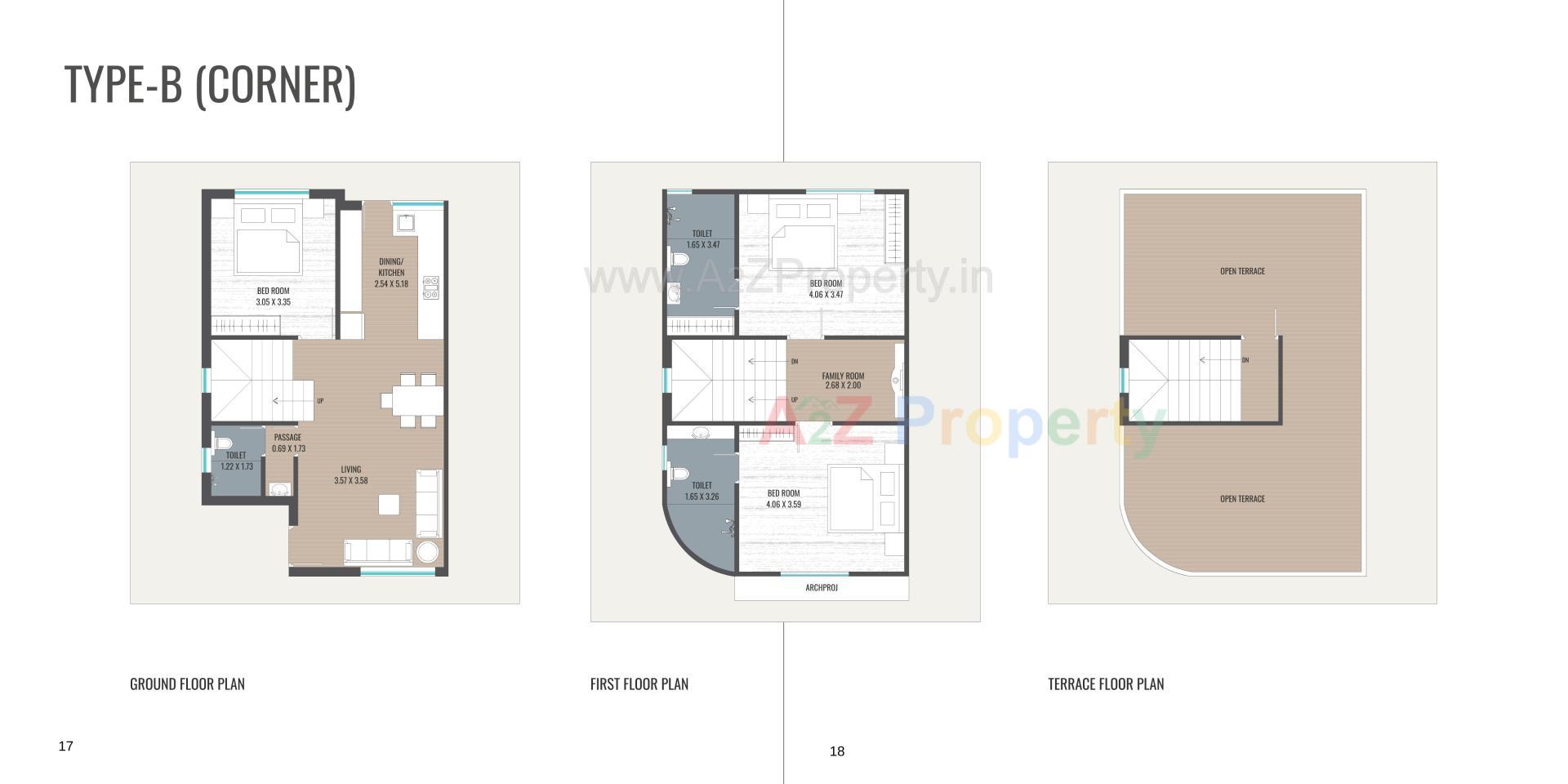 Layout of real estate project Darshanam Kalarav located at Darapura, Vadodara, Gujarat