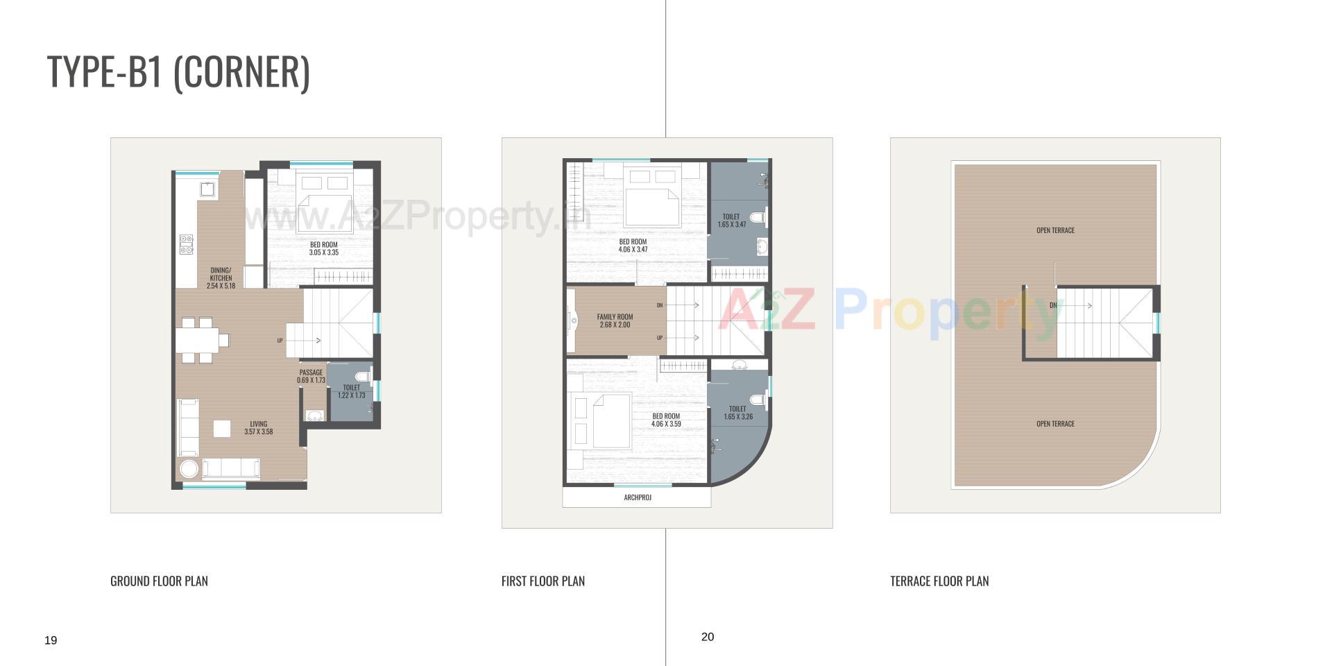 Layout of real estate project Darshanam Kalarav located at Darapura, Vadodara, Gujarat