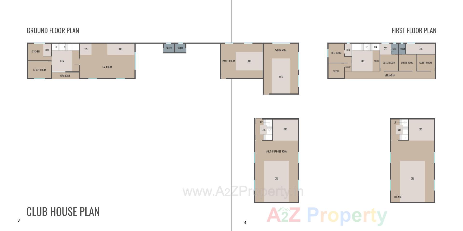 Layout of real estate project Darshanam Kalarav located at Darapura, Vadodara, Gujarat