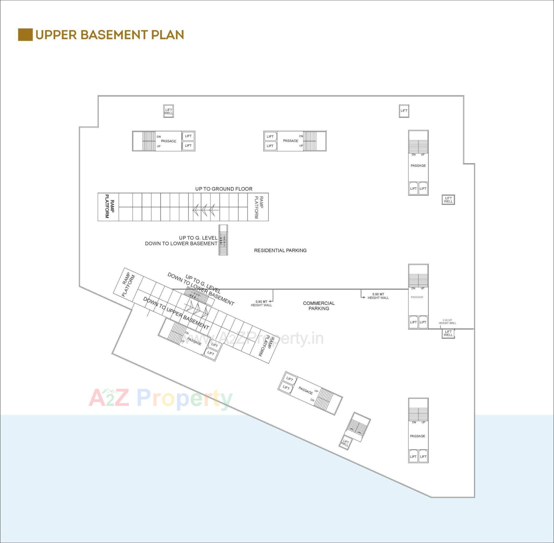 Layout of real estate project Darshanam King Square located at Gorva--ankodiya, Vadodara, Gujarat