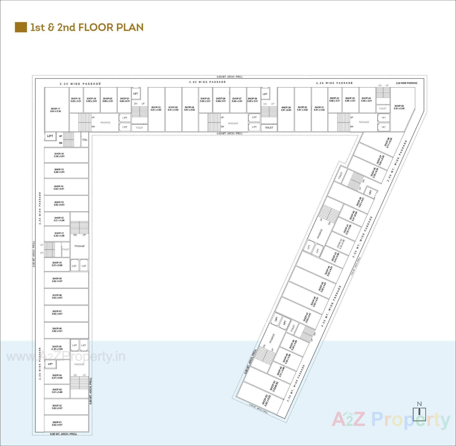 Layout of real estate project Darshanam King Square located at Gorva--ankodiya, Vadodara, Gujarat