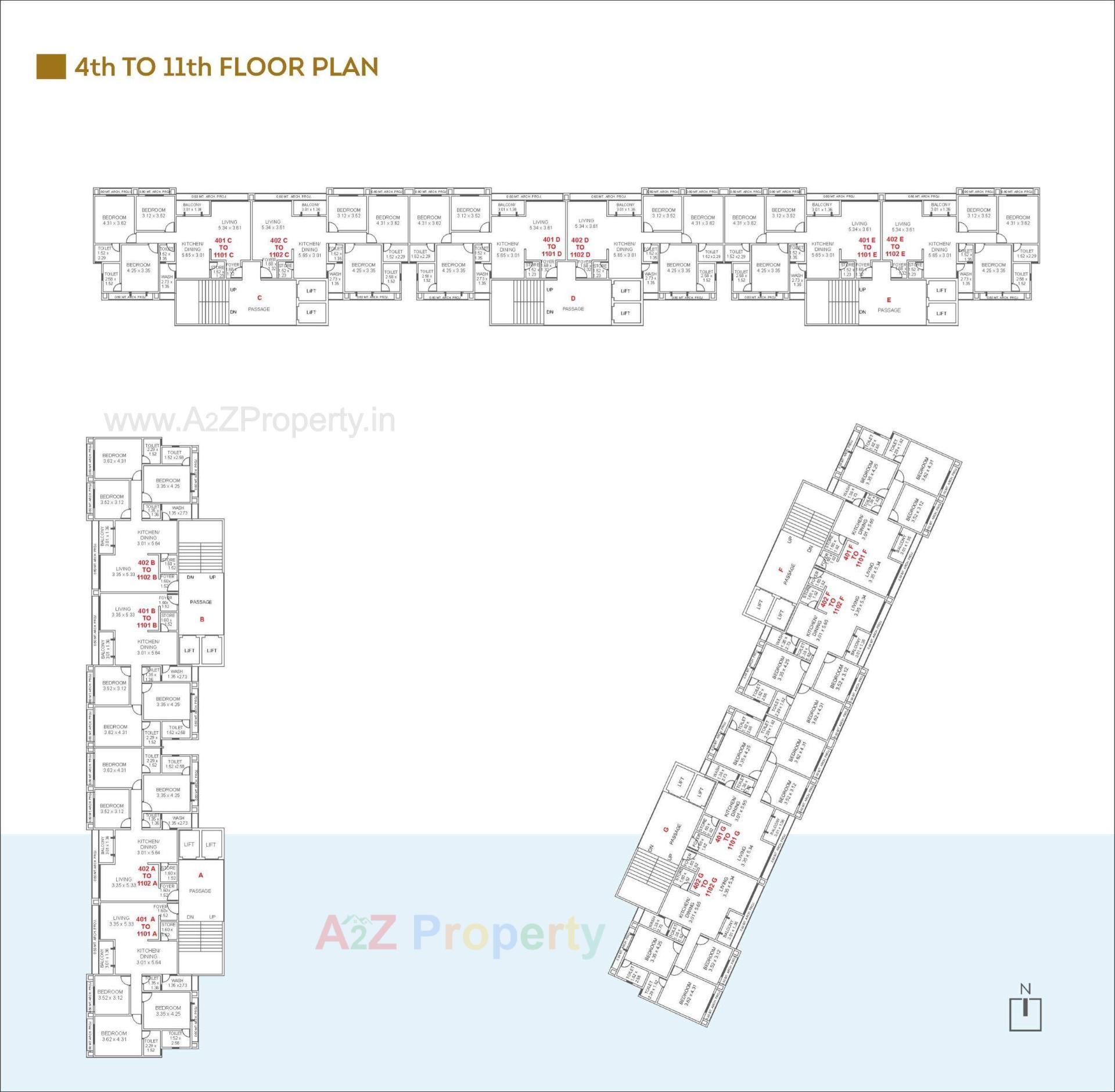 Layout of real estate project Darshanam King Square located at Gorva--ankodiya, Vadodara, Gujarat