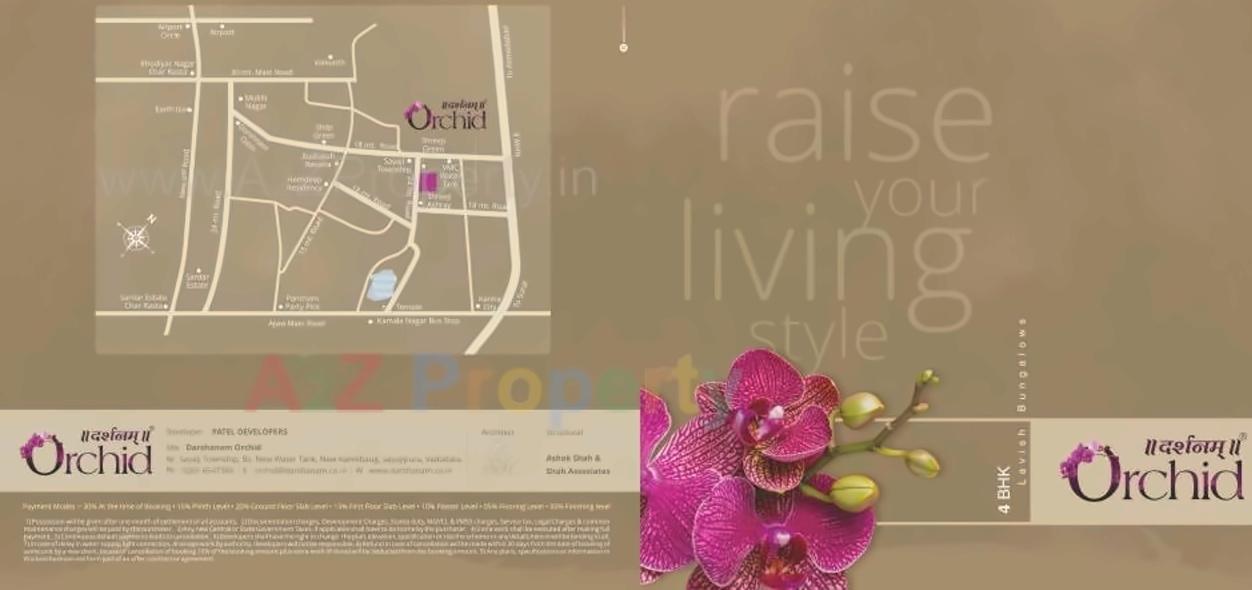  of real estate project Darshanam Orchid located at Sayajipura, Vadodara, Gujarat