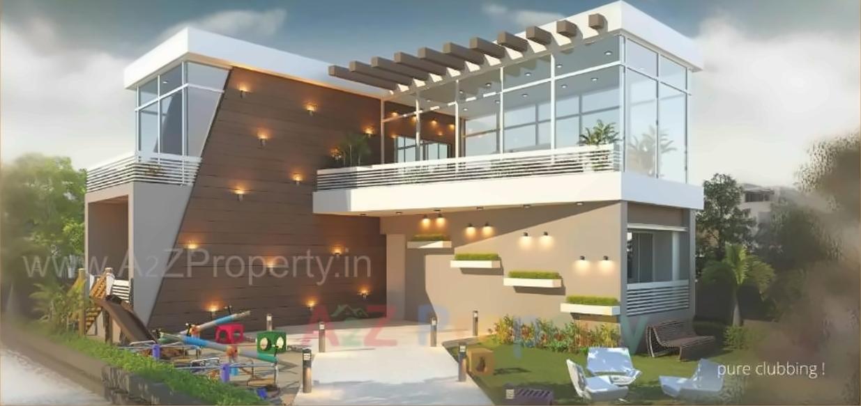 3D Elevation of real estate project Darshanam Orchid located at Sayajipura, Vadodara, Gujarat