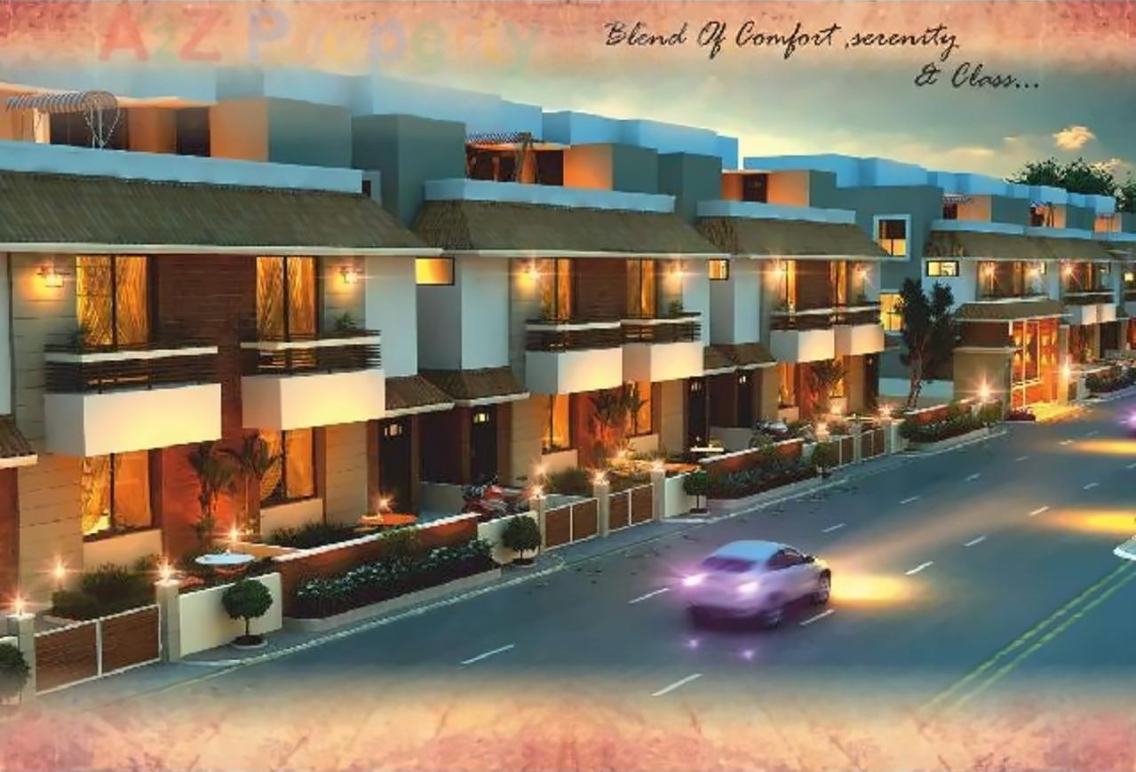 3D Elevation of real estate project Darshanam Revanta located at Gotri, Vadodara, Gujarat