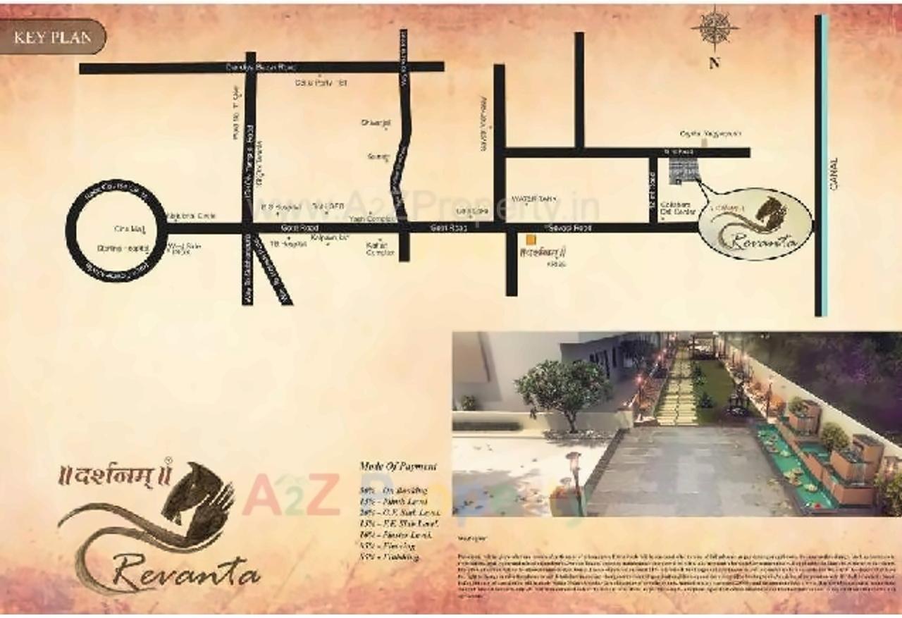  of real estate project Darshanam Revanta located at Gotri, Vadodara, Gujarat