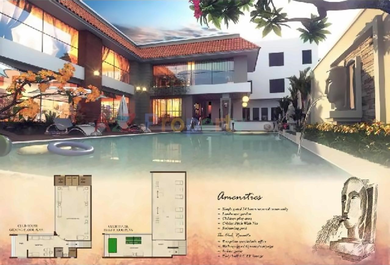 3D Elevation of real estate project Darshanam Revanta located at Gotri, Vadodara, Gujarat