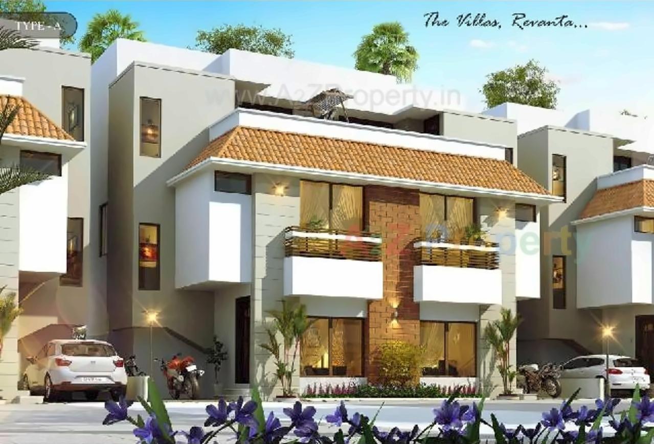 3D Elevation of real estate project Darshanam Revanta located at Gotri, Vadodara, Gujarat