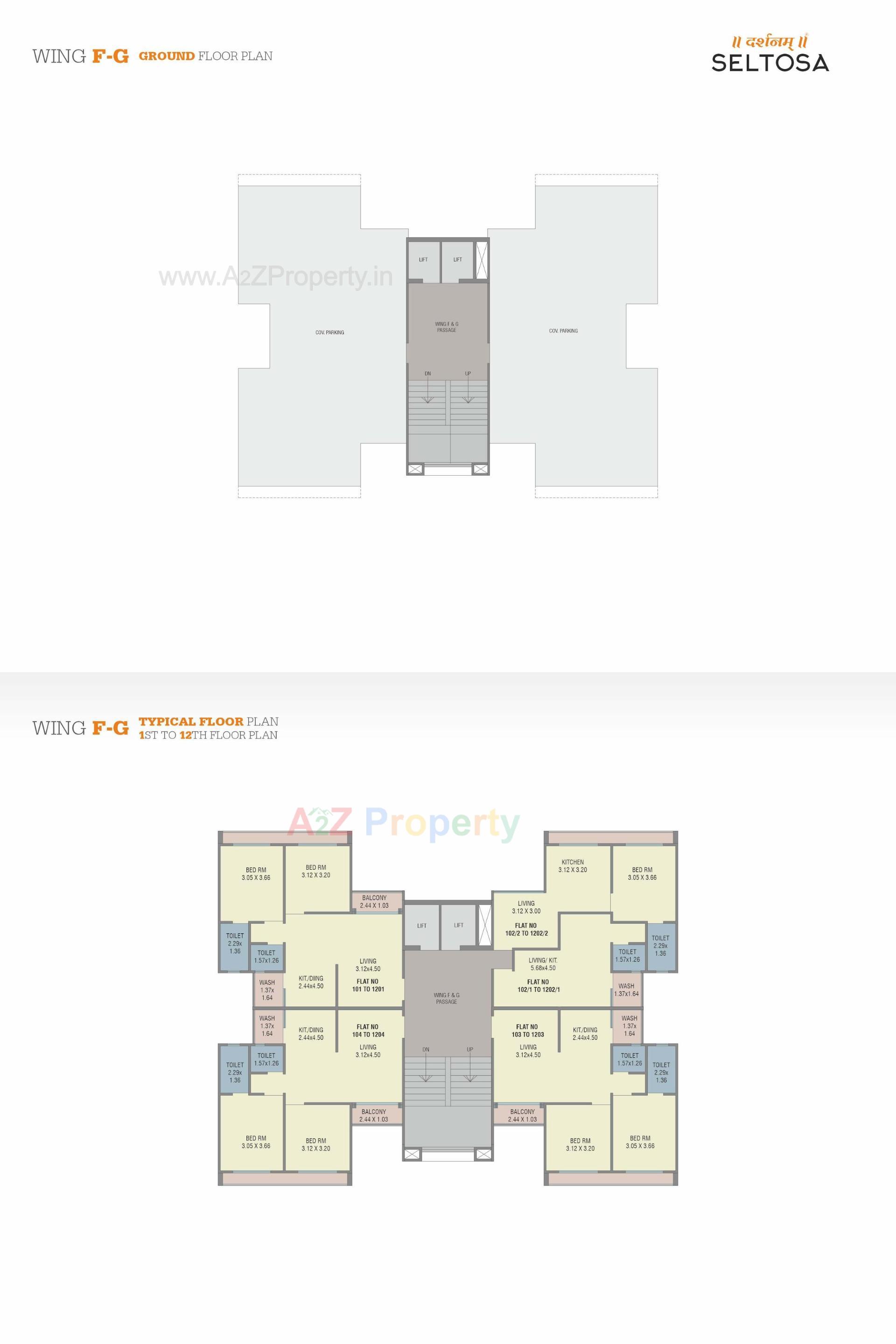 Layout of real estate project Darshanam Seltosa located at Sevasi, Vadodara, Gujarat