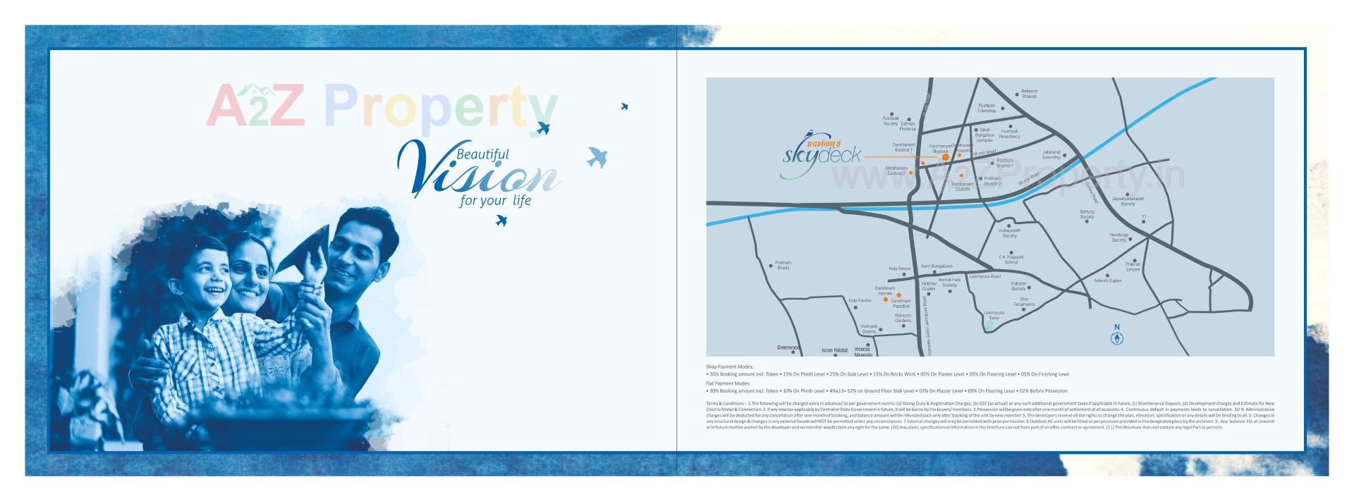  of real estate project Darshanam Skydeck located at Gorwa, Vadodara, Gujarat