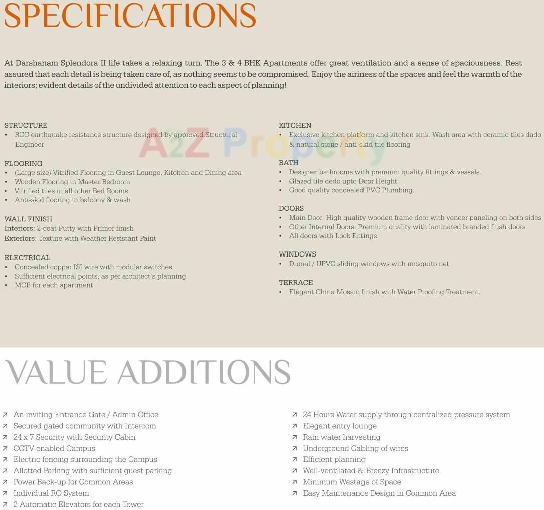 Project Specifications