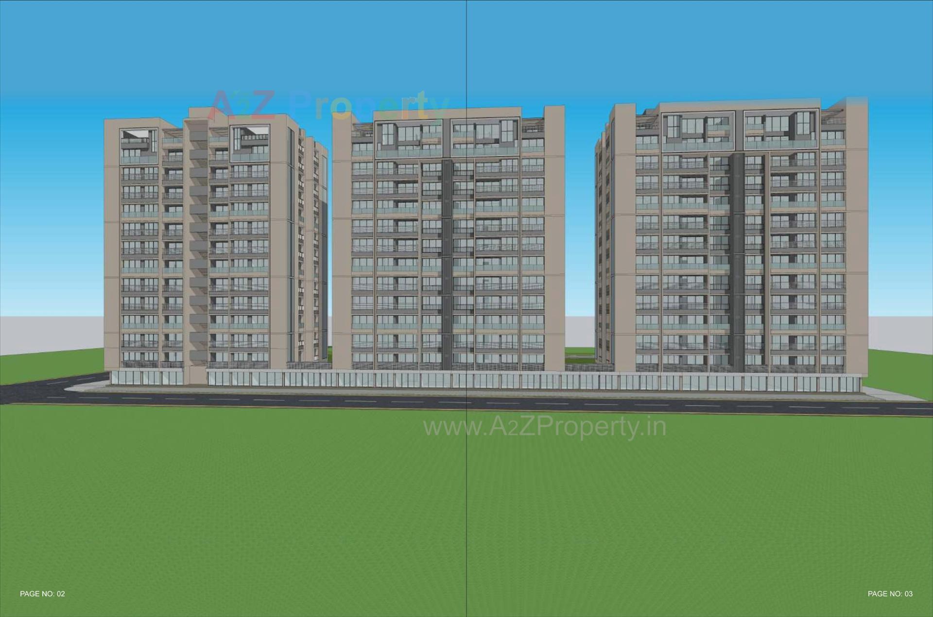 Layout of real estate project Darshanam Splendora located at Majalpur, Vadodara, Gujarat