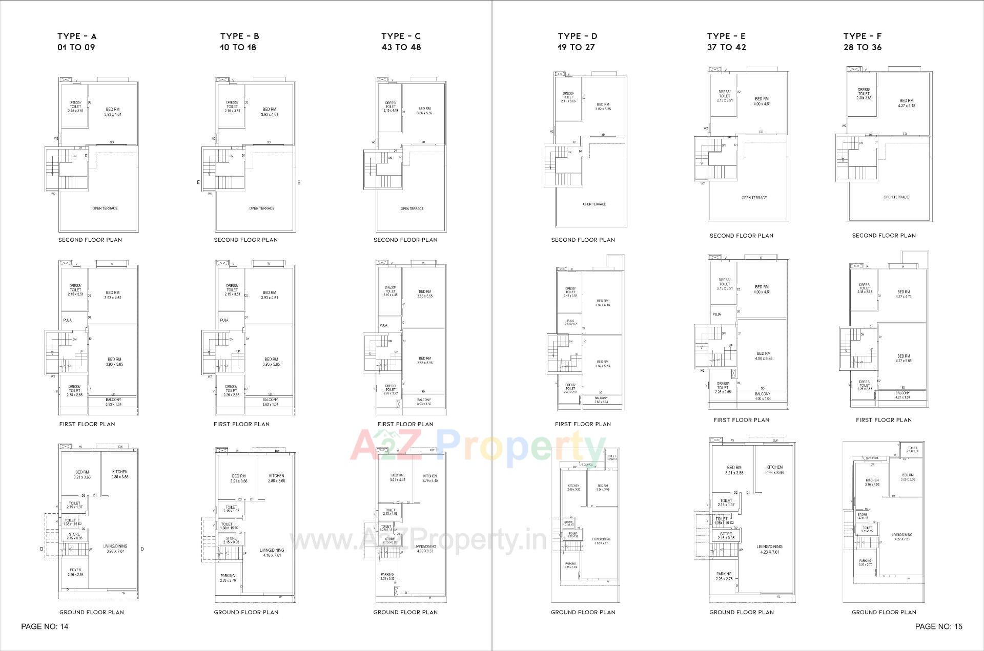 Layout of real estate project Darshanam Splendora located at Majalpur, Vadodara, Gujarat
