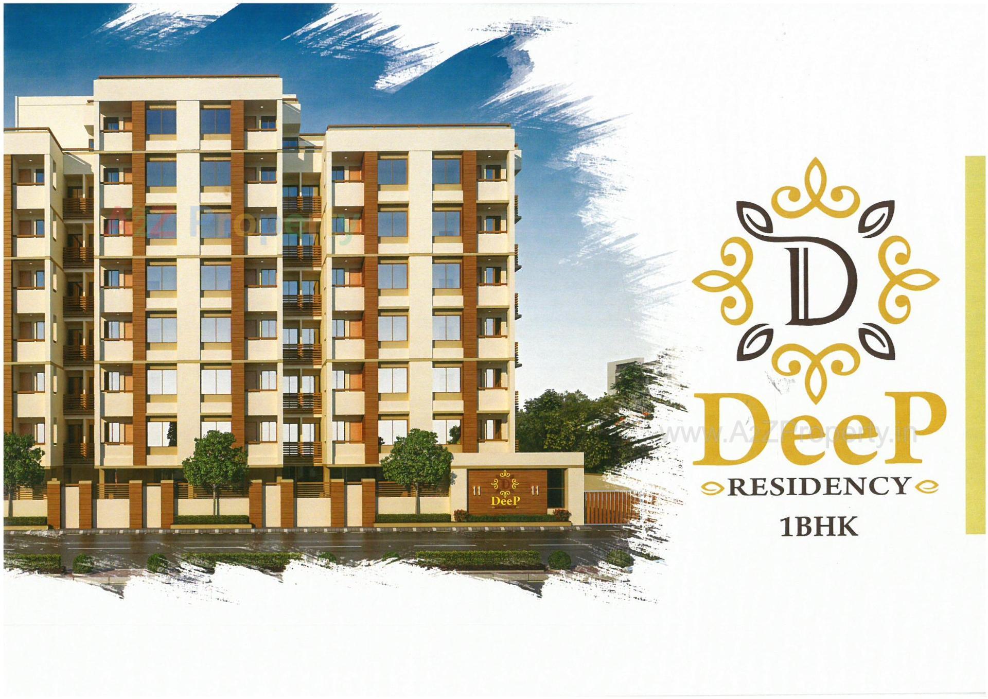 3D Elevation of real estate project Deep Residency located at Sankarda, Vadodara, Gujarat