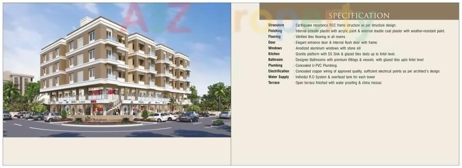 3D Elevation of real estate project Dev Heights located at Harni, Vadodara, Gujarat