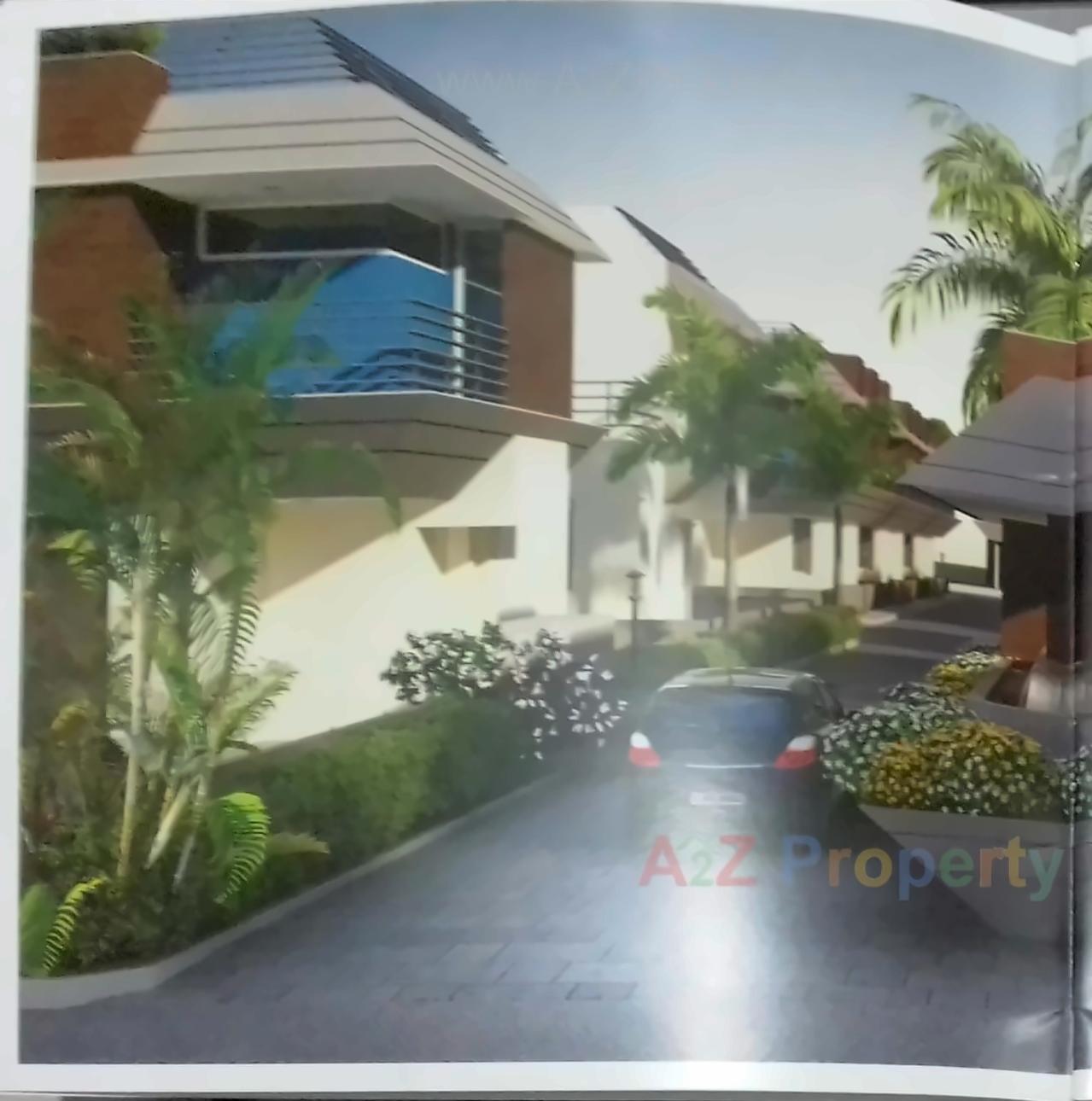 3D Elevation of real estate project Dev Krupa located at Sayajipura, Vadodara, Gujarat