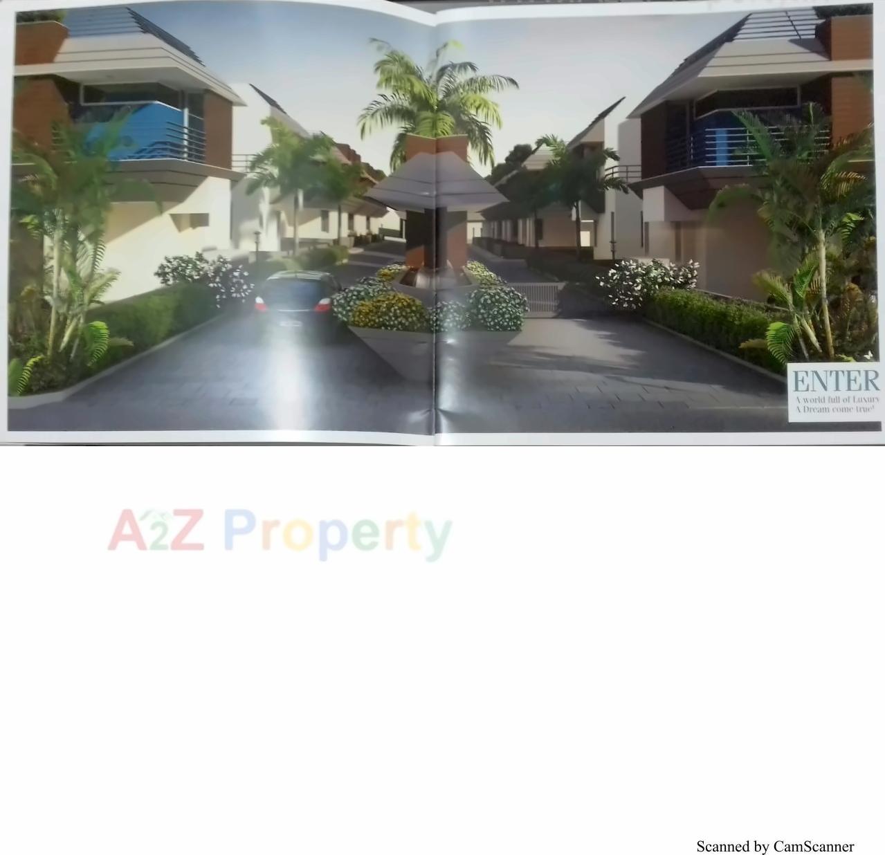 3D Elevation of real estate project Dev Krupa located at Sayajipura, Vadodara, Gujarat