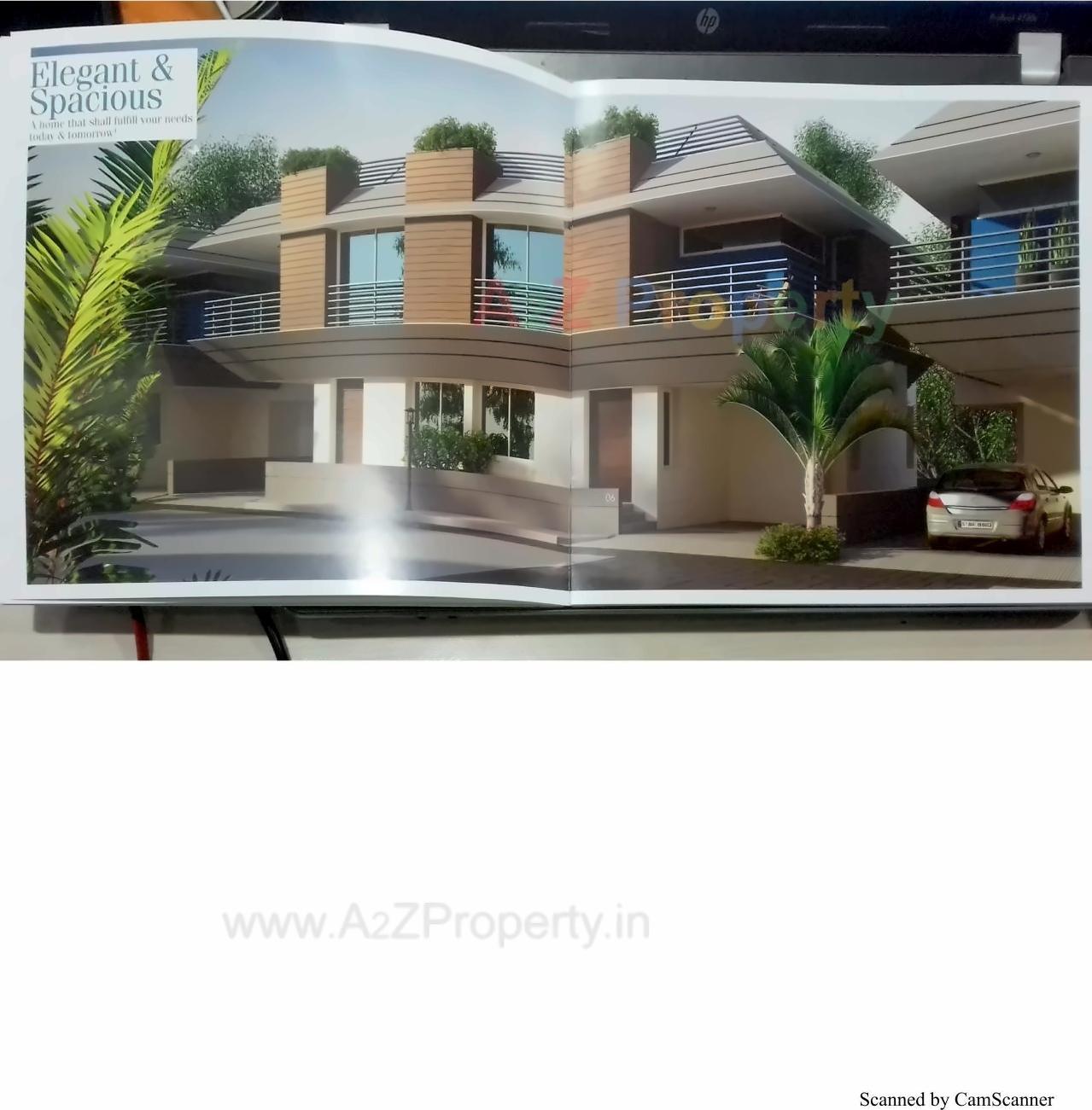 3D Elevation of real estate project Dev Krupa located at Sayajipura, Vadodara, Gujarat
