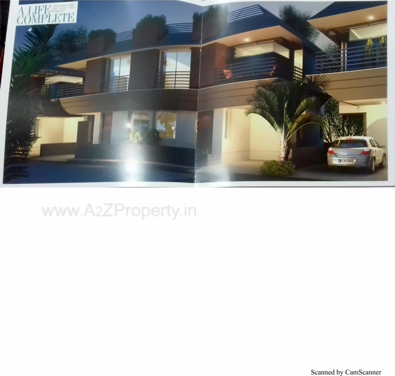 3D Elevation of real estate project Dev Krupa located at Sayajipura, Vadodara, Gujarat