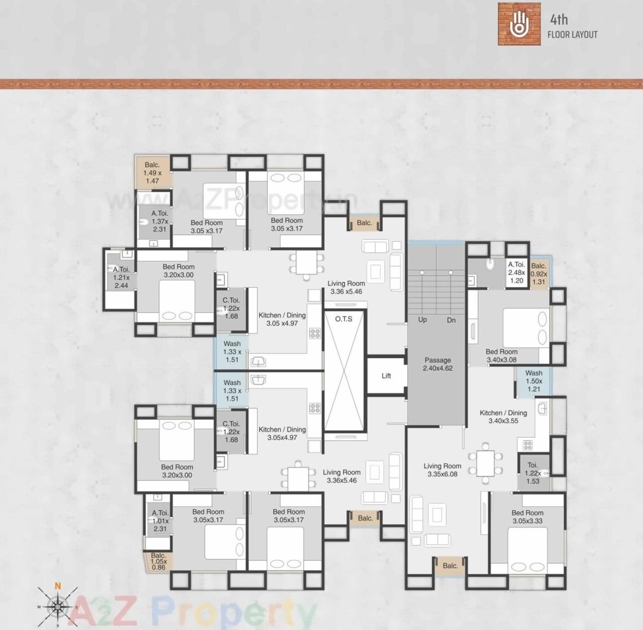 Layout of real estate project Devashish Square located at Harni, Vadodara, Gujarat