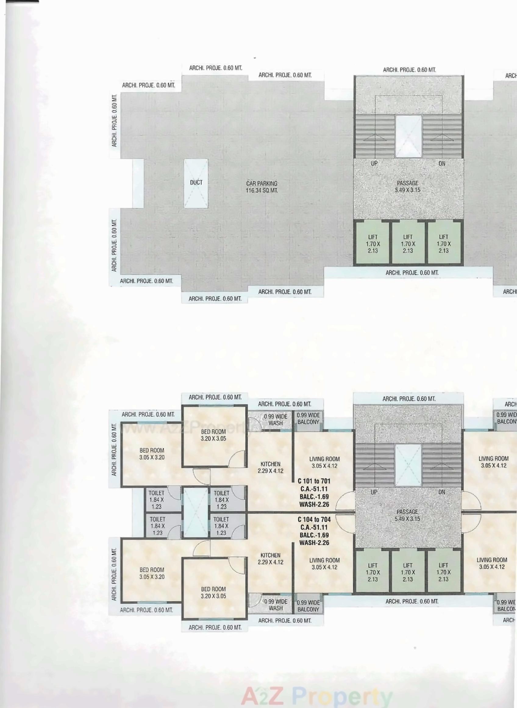 Layout of real estate project Devesh Iconic located at Amodar, Vadodara, Gujarat