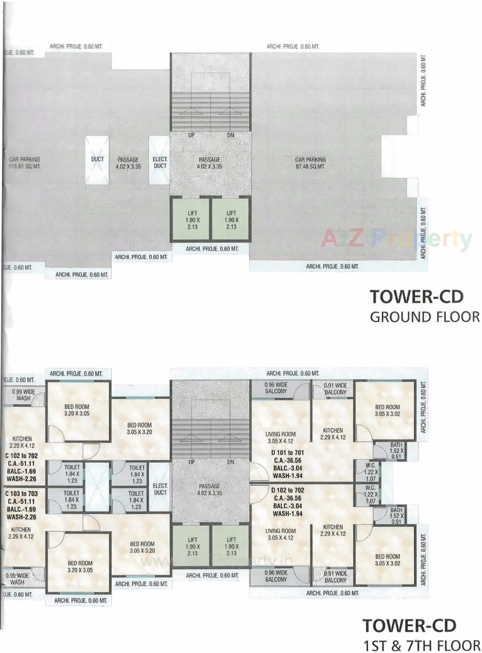Layout of real estate project Devesh Iconic located at Amodar, Vadodara, Gujarat