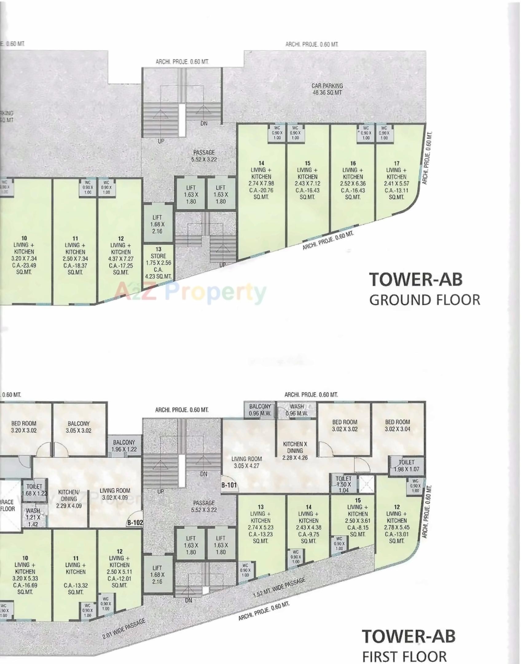 Layout of real estate project Devesh Iconic located at Amodar, Vadodara, Gujarat