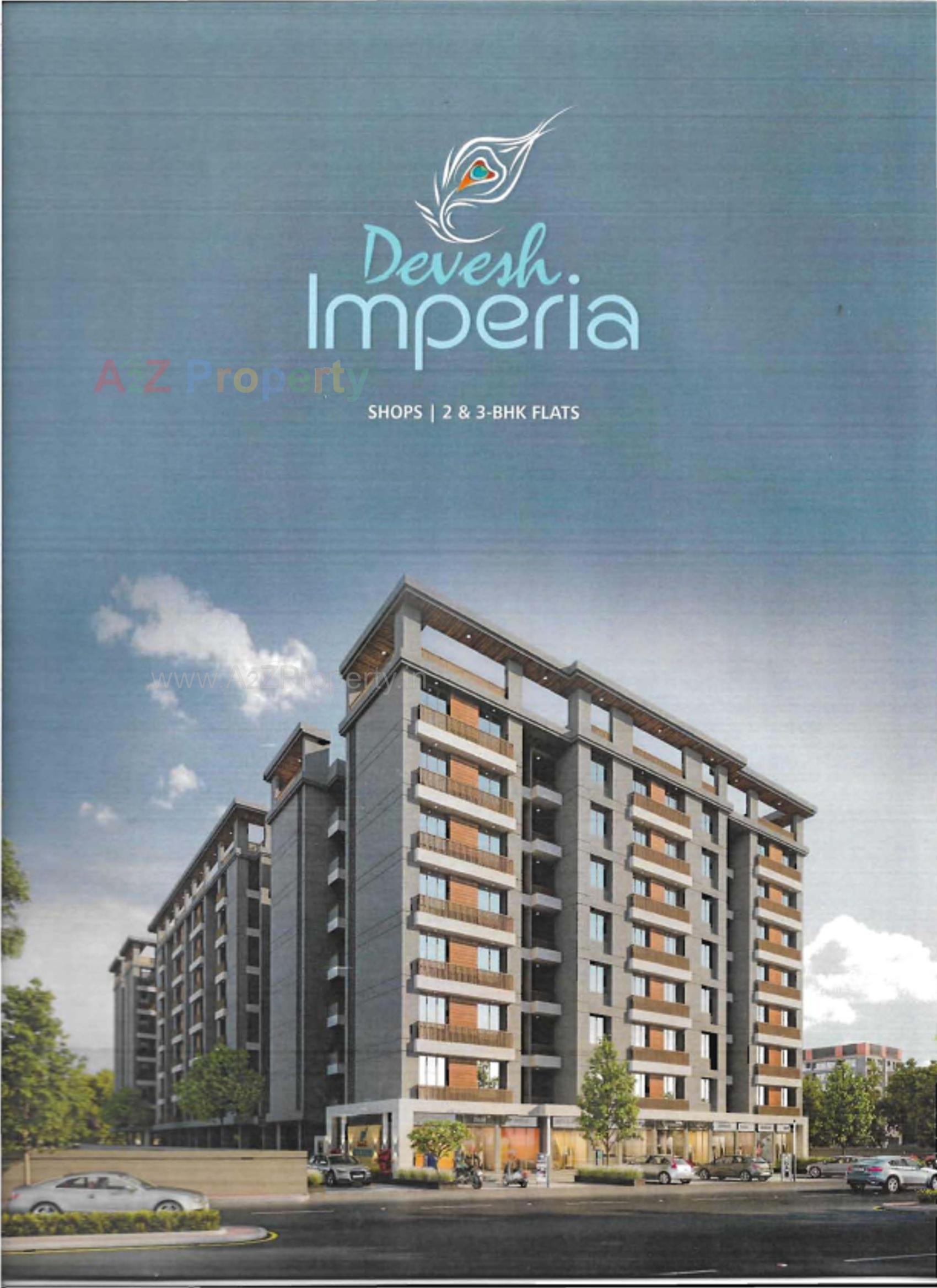 3D Elevation of real estate project Devesh Imperia located at Bill, Vadodara, Gujarat