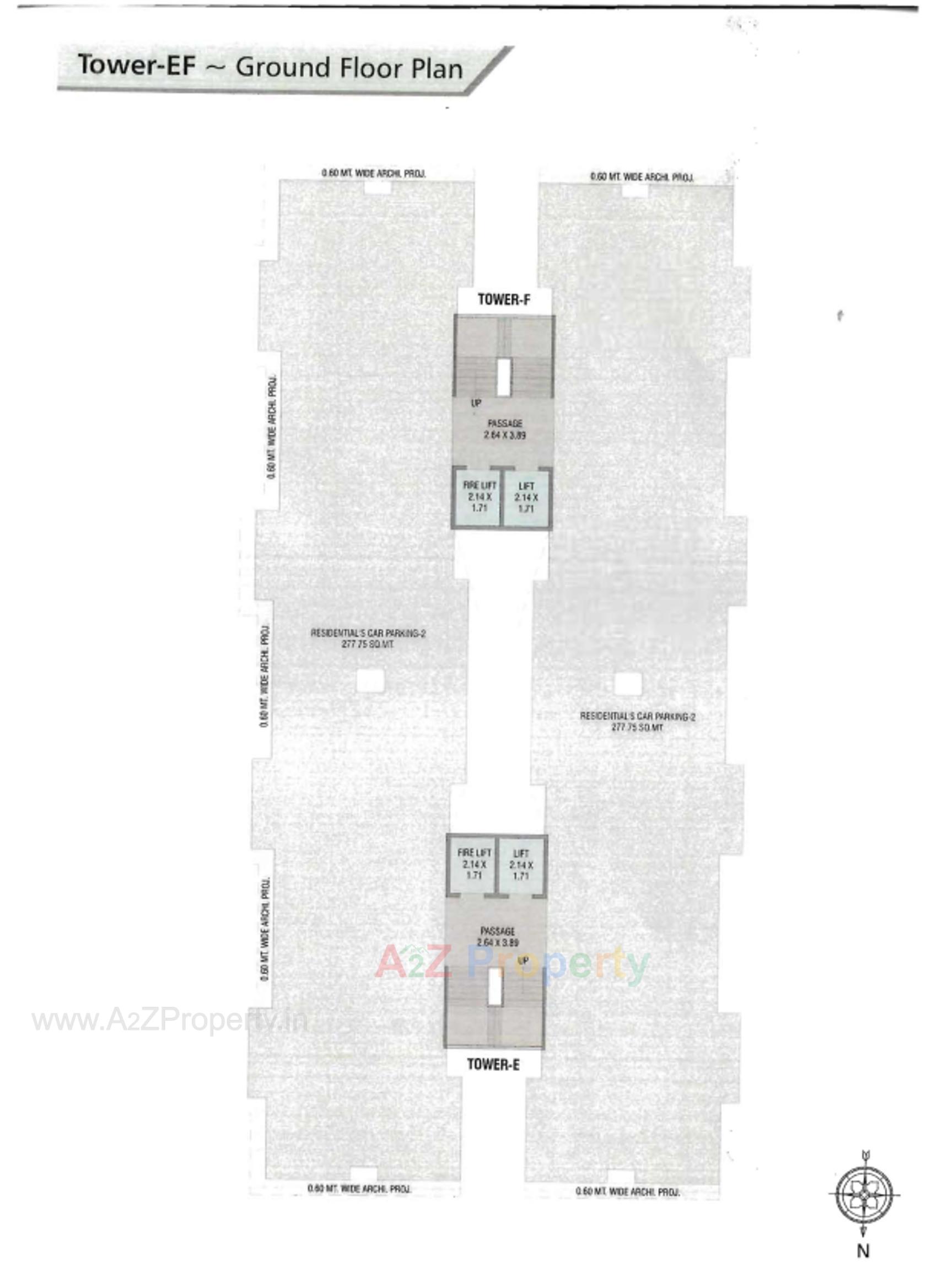 Layout of real estate project Devesh Imperia located at Bill, Vadodara, Gujarat