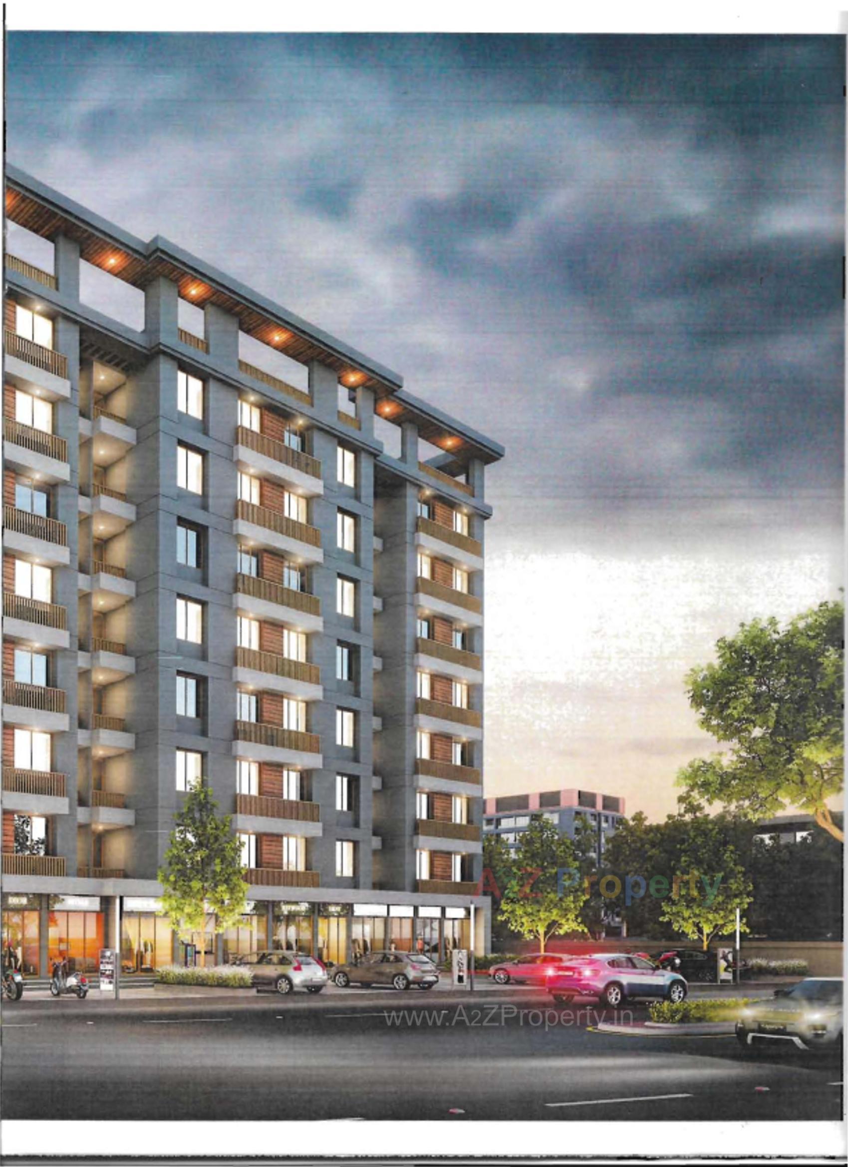 3D Elevation of real estate project Devesh Imperia located at Bill, Vadodara, Gujarat