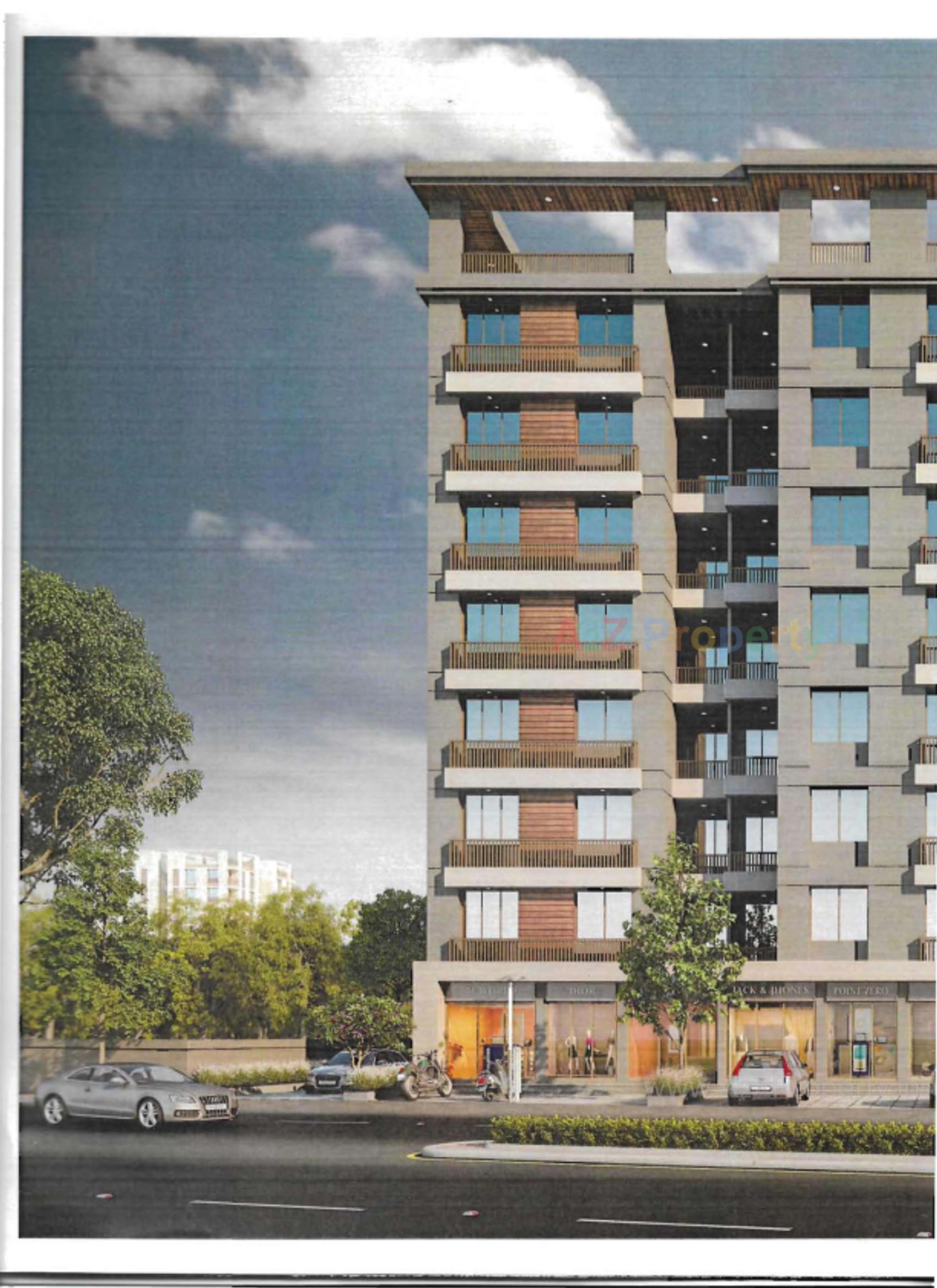 3D Elevation of real estate project Devesh Imperia located at Bill, Vadodara, Gujarat