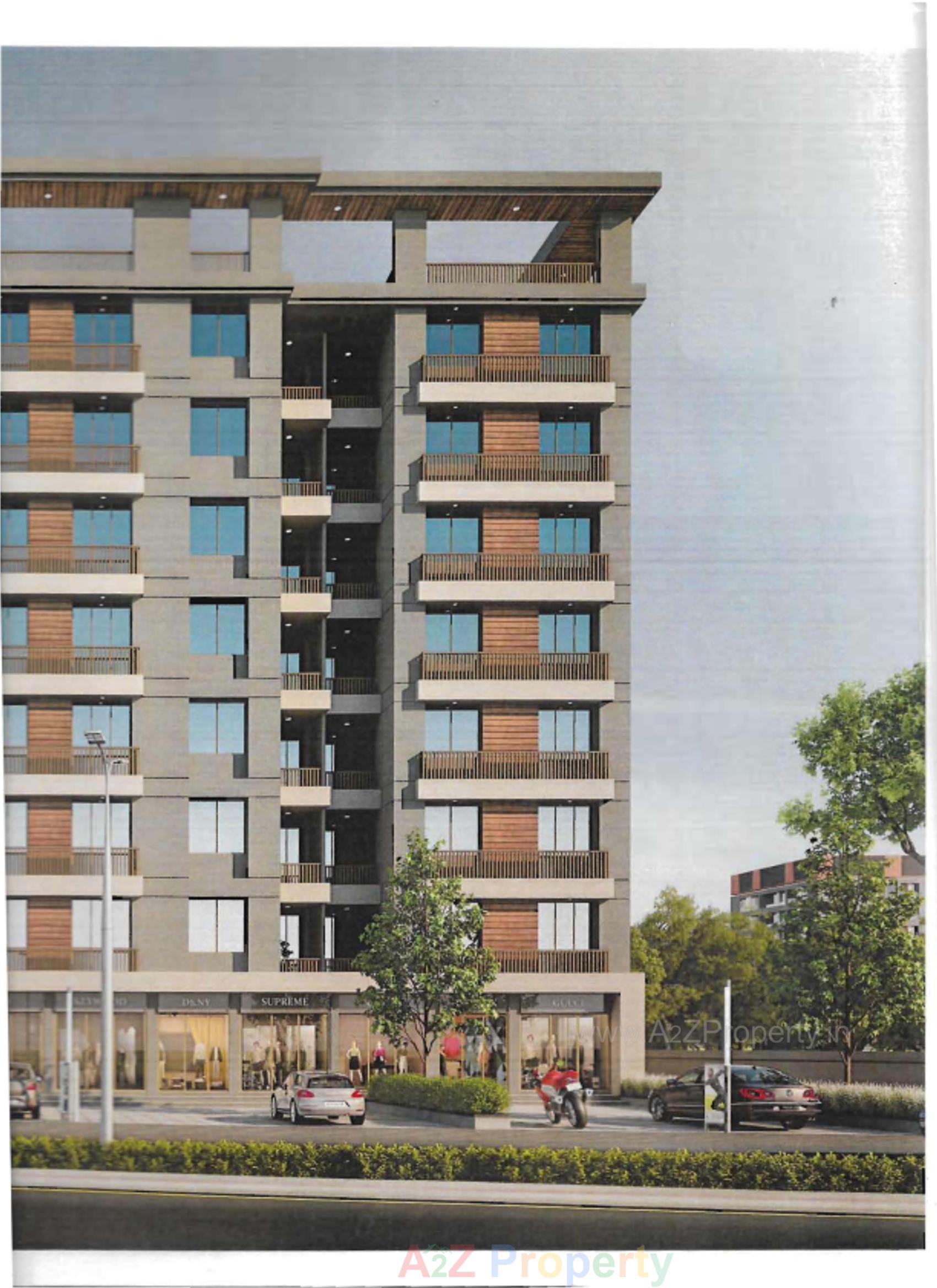 3D Elevation of real estate project Devesh Imperia located at Bill, Vadodara, Gujarat