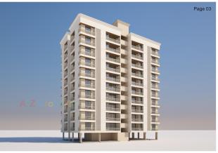 Elevation of real estate project Dharma Emerald located at Vadsar, Vadodara, Gujarat