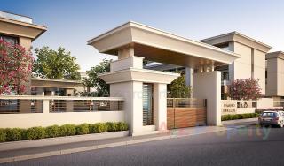 Elevation of real estate project Diamond Bungalows located at Khanpur, Vadodara, Gujarat