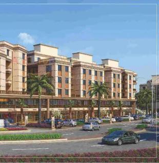 Elevation of real estate project Divine Galaxy located at Kalali, Vadodara, Gujarat