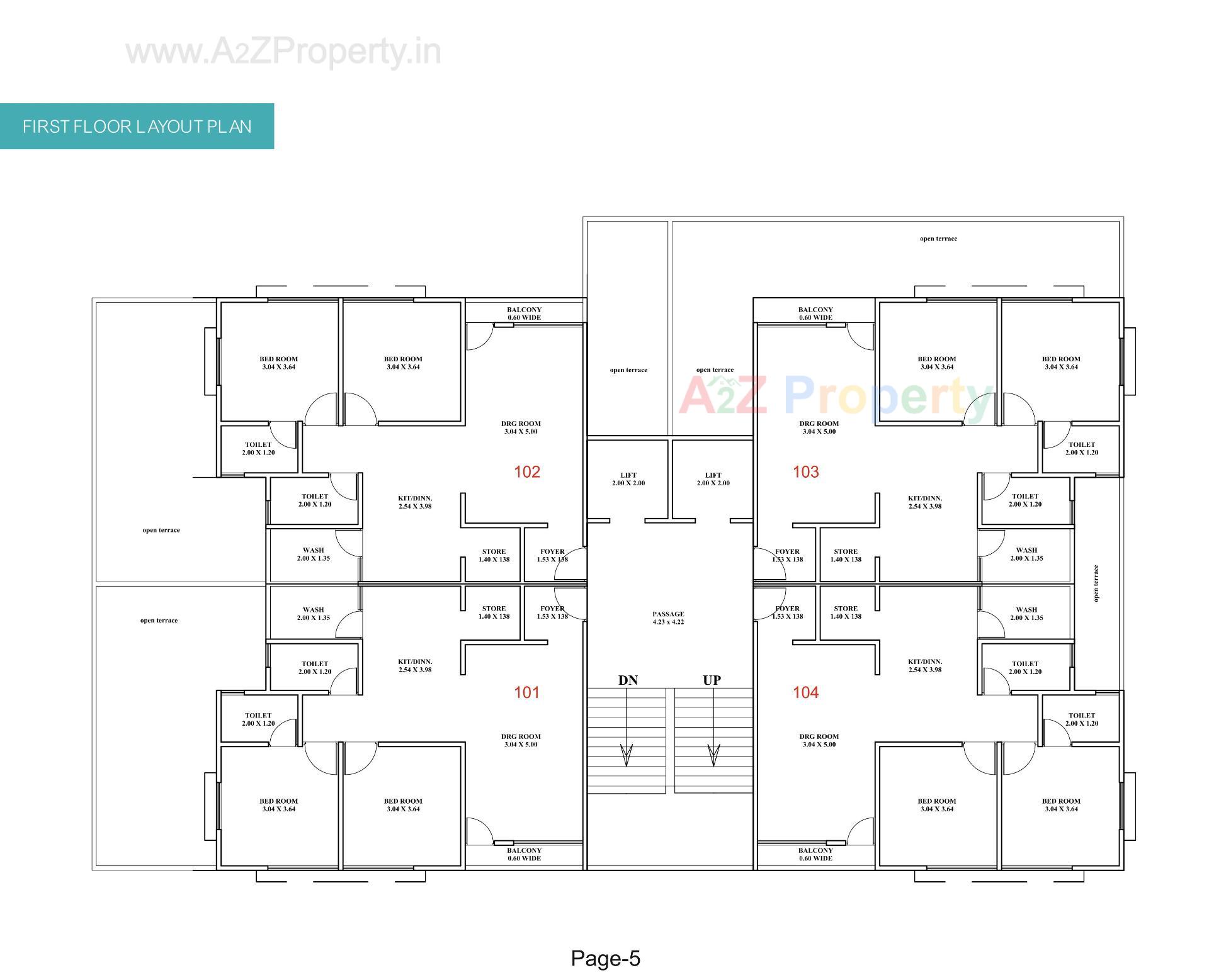 Layout of real estate project Divine Lakemont located at Vadodara, Vadodara, Gujarat