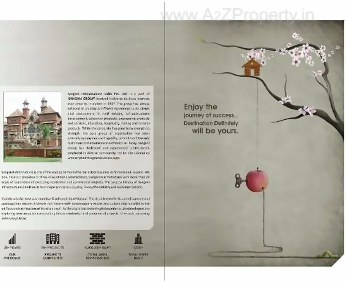  of real estate project Dovedeck located at Sayajipura, Vadodara, Gujarat