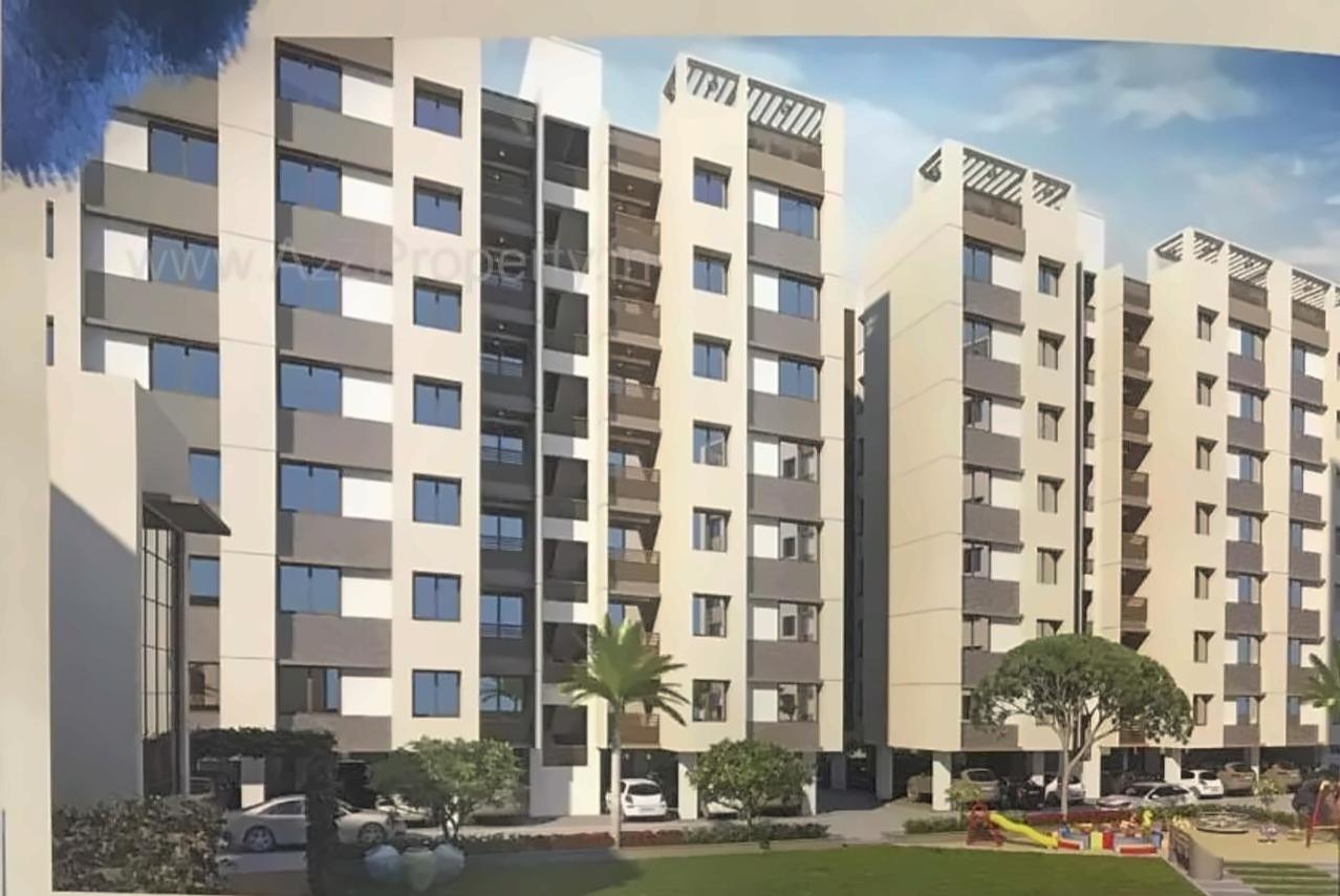 3D Elevation of real estate project Dream Aatman located at Vadsar, Vadodara, Gujarat