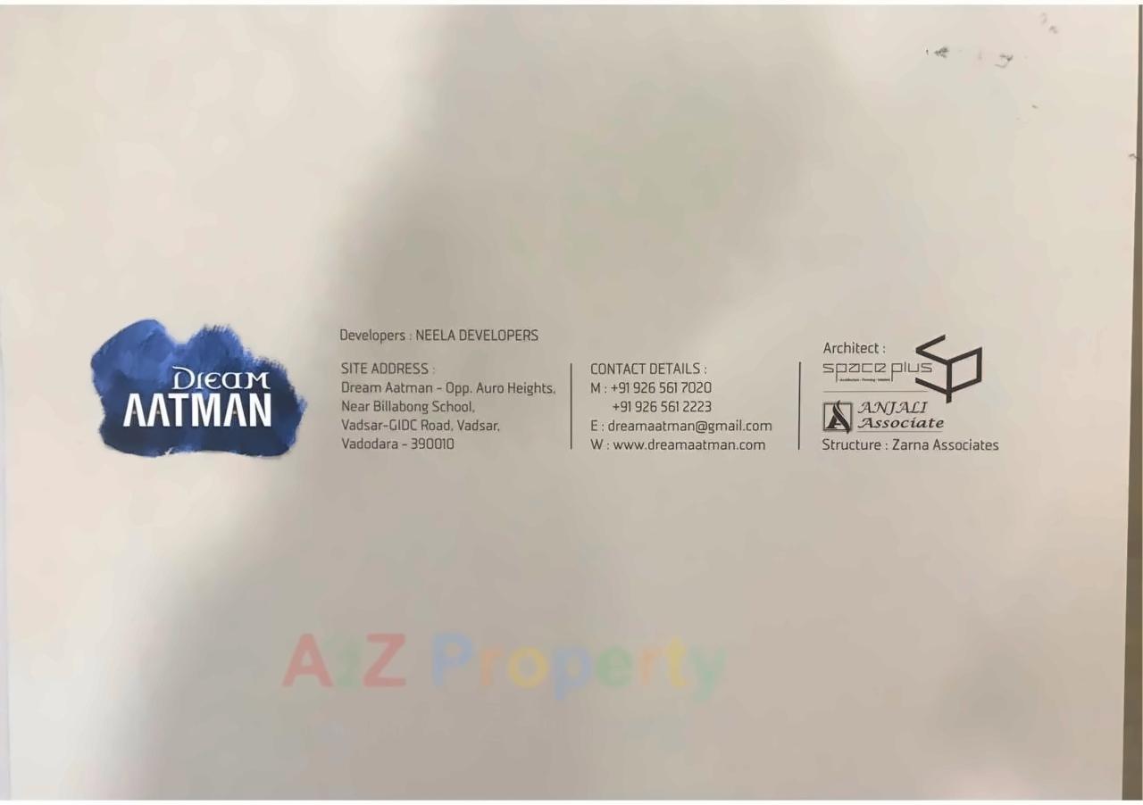  of real estate project Dream Aatman located at Vadsar, Vadodara, Gujarat