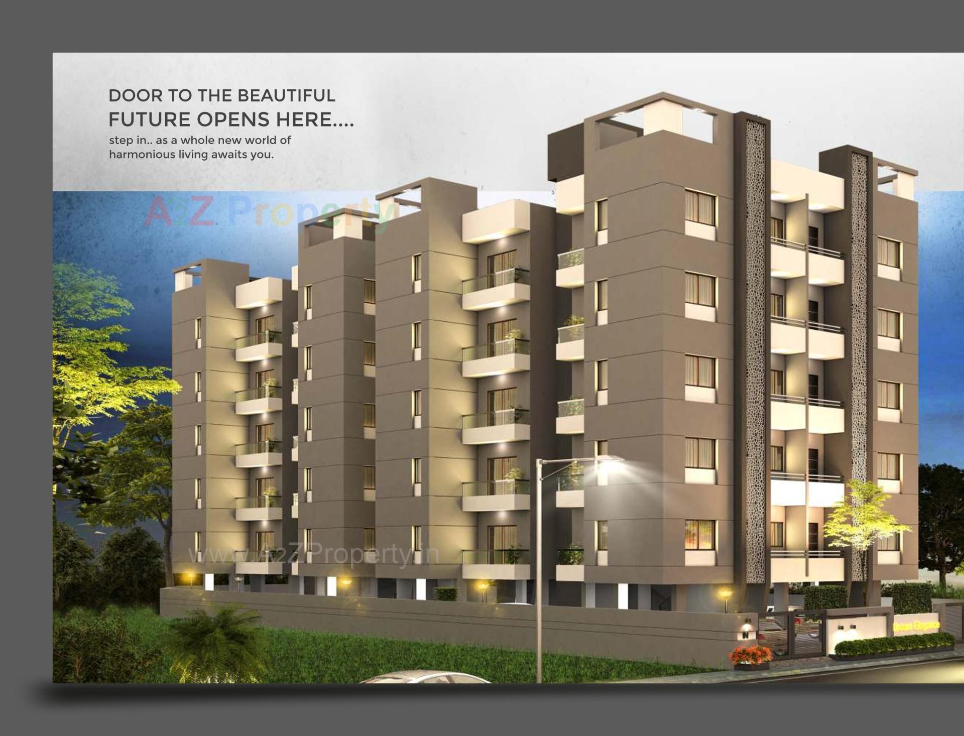 3D Elevation of real estate project Dream Elegance located at Harni, Vadodara, Gujarat