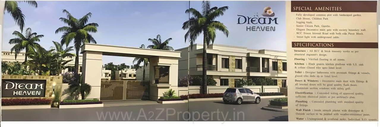 3D Elevation of real estate project Dream Heaven located at Bakrol, Vadodara, Gujarat